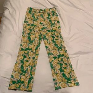 Zara Pattern Trousers